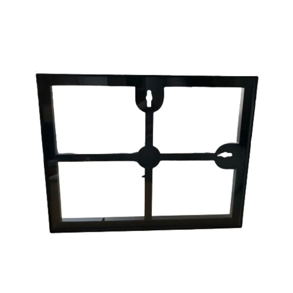 Decorative Black Plastic/Clear Glass Decorative Wall Picture Gift Decor Frame